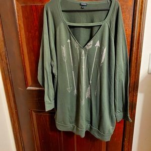 Torrid arrow sweater